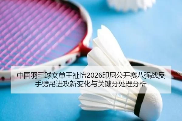 中国羽毛球女单王祉怡2026印尼公开赛八强战反手劈吊进攻新变化与关键分处理分析